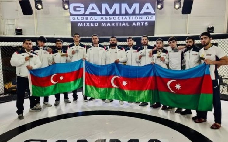 Azərbaycan idmançıları MMA üzrə dünya çempionatında tarixi uğura imza atıblar<font color=red> - FOTOLAR</font>