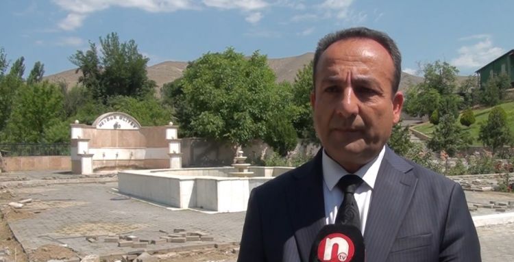 ŞAHBUZDA HEYDƏR ƏLİYEV BULAĞI TƏMİR EDİLİR<font color=red> - VİDEO</font>