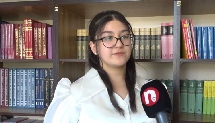 NAXÇIVANDA QƏBUL İMTAHANLARINDA YÜKSƏK NƏTİCƏ GÖSTƏRƏN ABİTURİYENTLƏR<font color=red> - VİDEO</font>