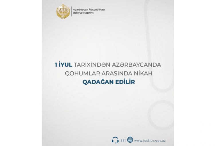 Azərbaycanda qohumlar arasında nikah qadağan edilir
