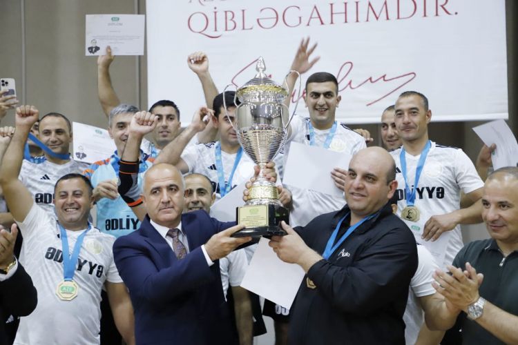 "Heydər Əliyev Kuboku" uğrunda futzal turnirinin qalibi bəlli olub<font color=red> - FOTOLAR</font>