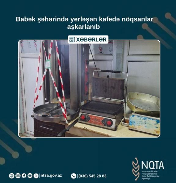 Babək şəhərində ötən günlərdən qalmış dönəri təkrar emaldan sonra satan kafe aşkarlanıb<font color=red> - FOTOLAR</font>