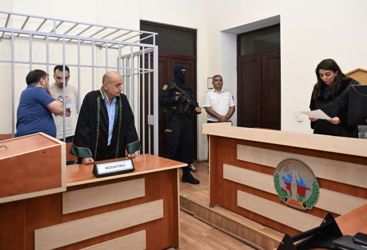 Bakıda Rusiya vətəndaşlarından ibarət iki mütəşəkkil cinayətkar dəstənin üzvləri ilə bağlı məhkəmə iclası keçirilir