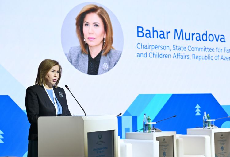 Bahar Muradova: Qadınların təhsilə çıxışı və elmdə, texnologiyada, innovasiyada fəallığının artırılması sahəsində Azərbaycan ciddi nəticələr əldə edib