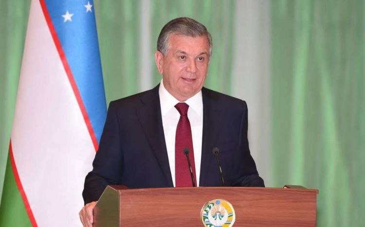 Özbəkistan Prezidenti Şavkat Mirziyoyev Azərbaycana dövlət səfərinə gəlib
