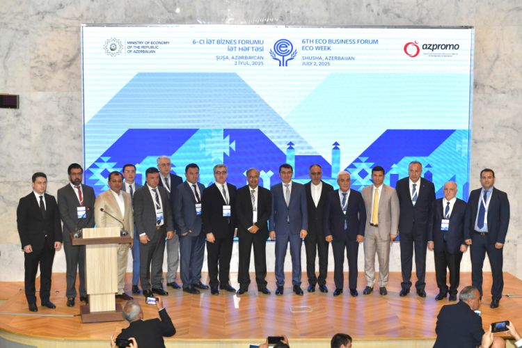 Şuşada 6-cı ECO biznes forumu keçirilib<font color=red> - FOTOLAR</font>