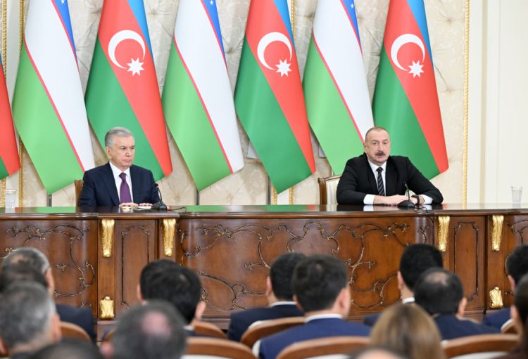 Prezident İlham Əliyev: Azərbaycan və Özbəkistan artıq bir ilə yaxındır ki, rəsmi müttəfiqlərdir