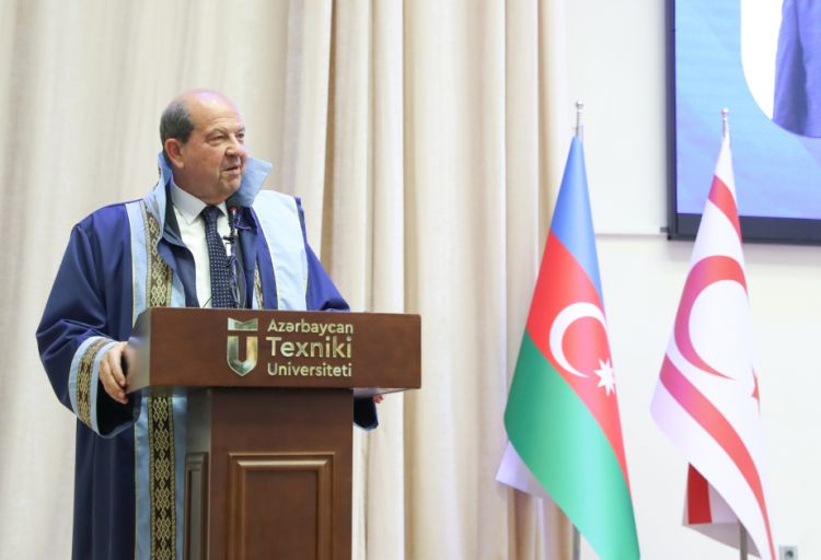 Ersin Tatar: Fəxri doktor adına layiq görüldüyüm üçün qürur duyuram