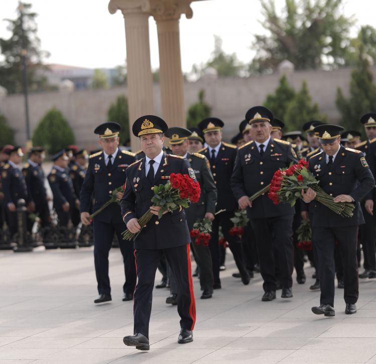Naxçıvanda Polis Günü münasibətilə tədbirlər keçirilib<font color=red> - FOTOLAR</font>