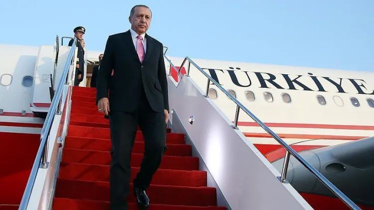 Türkiyə Prezidenti Rəcəb Tayyib Ərdoğan Azərbaycana səfərə gəlib