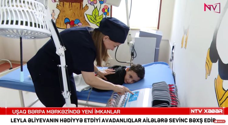  LEYLA ƏLİYEVANIN HƏDİYYƏ ETDİYİ AVADANLIQLAR AİLƏLƏRƏ SEVİNC BƏXŞ EDİR<font color=red> - VİDEO</font>