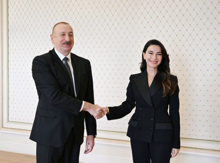 Azərbaycan Prezidenti İlham Əliyev Gürcüstanın iqtisadiyyat və davamlı inkişaf nazirini qəbul edib<font color=red> - FOTOLAR</font>