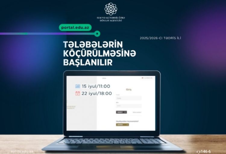 Tələbələrin köçürülməsi prosesinə başlanılıb