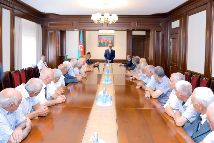 Səlahiyyətli nümayəndə Ordubad rayon ictimaiyyətinin nümayəndələri ilə görüşüb