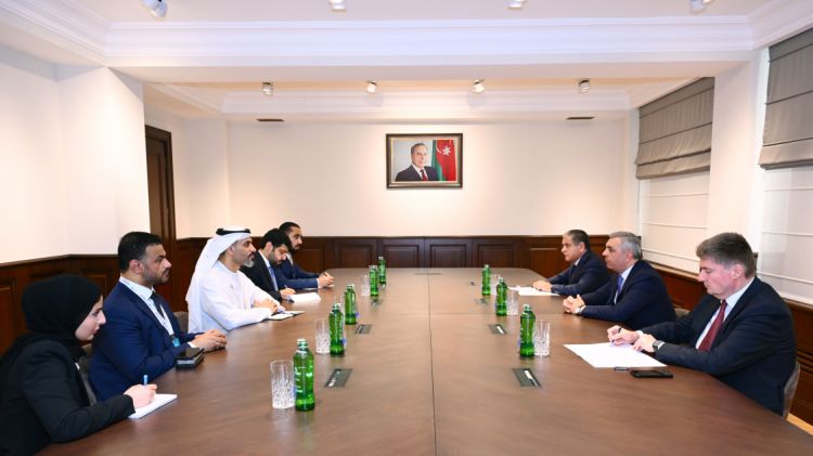Azərbaycan Prezidenti Administrasiyası rəhbərinin BƏƏ-nin Hesablama Qurumunun nümayəndə heyəti ilə görüşü olub<font color=red> - FOTOLAR</font>