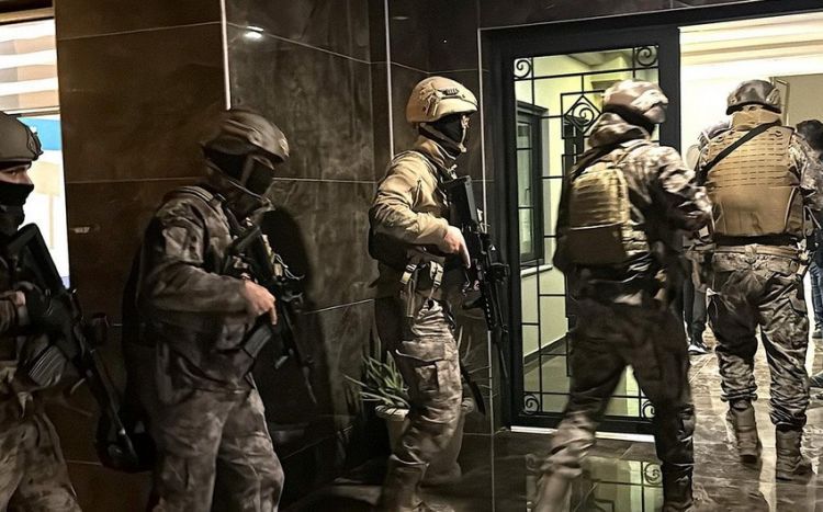 Türkiyədə İŞİD üzvü olmaqda şübhəli bilinən 153 nəfər saxlanılıb