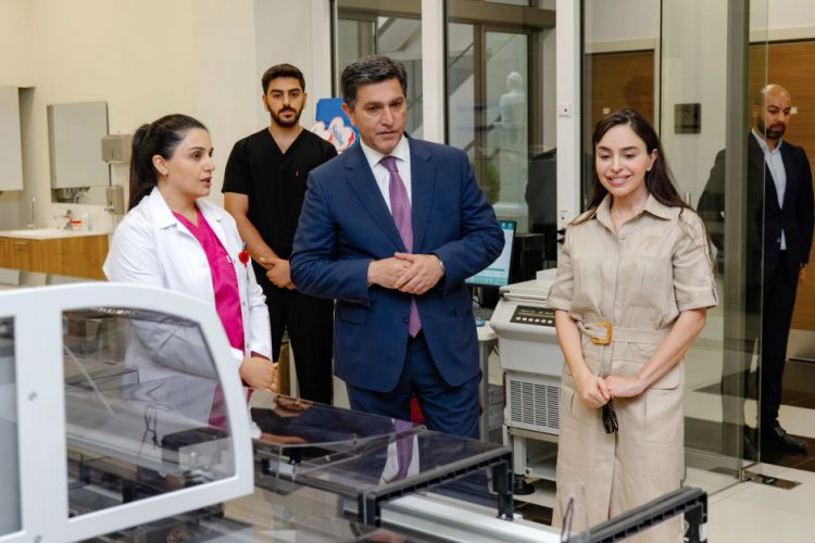 Heydər Əliyev Fondunun vitse-prezidenti Leyla Əliyeva “Məlhəm Hospital”ı ziyarət edib<font color=red> - FOTOLAR</font>