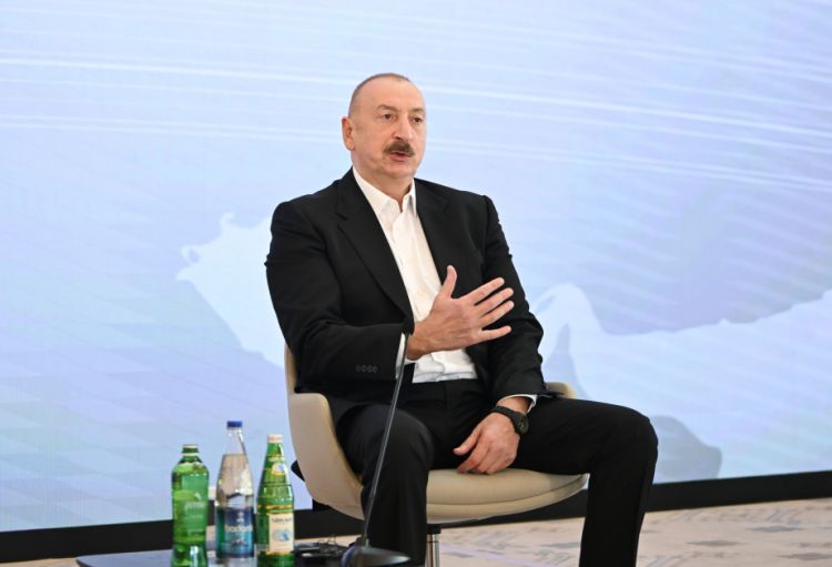 Prezident: Azərbaycan ilə Ermənistan arasında etimadın zəmanəti beynəlxalq hüquq normaları olmalıdır
