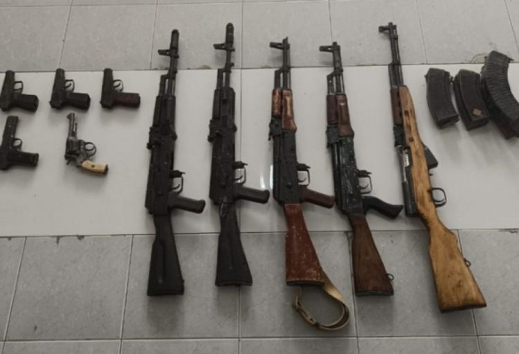 Qanunsuz saxlanılan silah-sursat aşkarlanıb