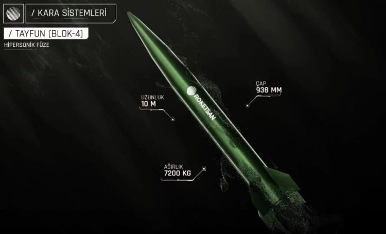 Türkiyənin ən uzaqmənzilli ballistik raketi təqdim olunub<font color=red> - FOTOLAR</font>