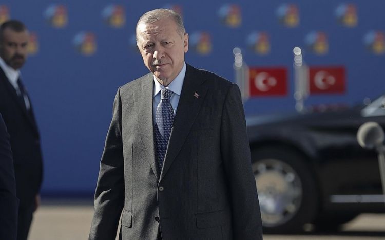 Ərdoğan: Türkiyə yanğınlarla mübarizəyə 27 təyyarə, 105 helikopter cəlb edib
