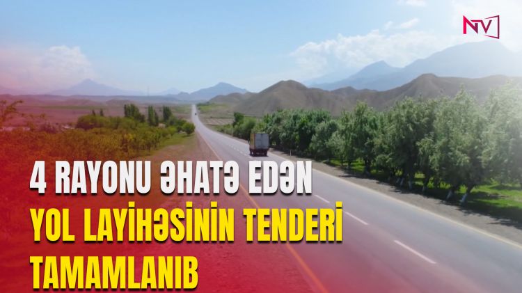 NAXÇIVANDA 100 KM-Ə YAXIN AVTOMOBİL YOLU ƏSASLI TƏMİR OLUNACAQ<font color=red> - VİDEO</font>