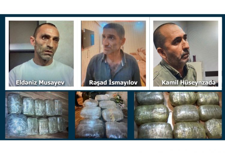 DİN üç rayonda əməliyyat keçirdi, narkokuryerlərdən 27 kiloqram marixuana aşkarlandı