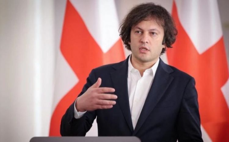 İrakli Kobaxidze Ermənistan Prezidenti ilə Cənubi Qafqazdakı vəziyyəti müzakirə edib