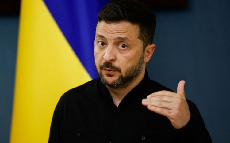 Zelenski: Rusiyanın logistikası və neft emalı Ukraynanın cavab zərbələrinin hədəfidir