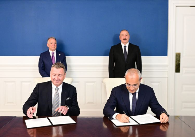 Vaşinqtonda Azərbaycan Prezidenti İlham Əliyevin ABŞ Prezidentinin xüsusi elçisi Stiv Uitkoff ilə görüşü olu<font color=red> - FOTOLAR</font>