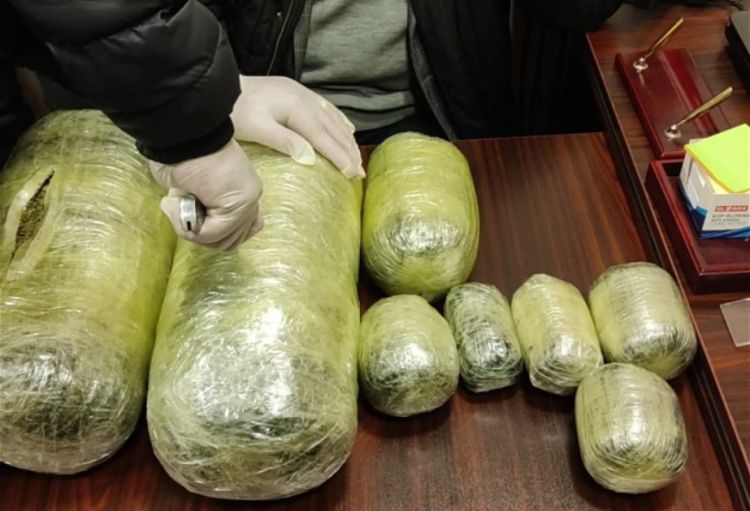 DİN: 34 kiloqrama yaxın narkotik vasitə götürülüb
