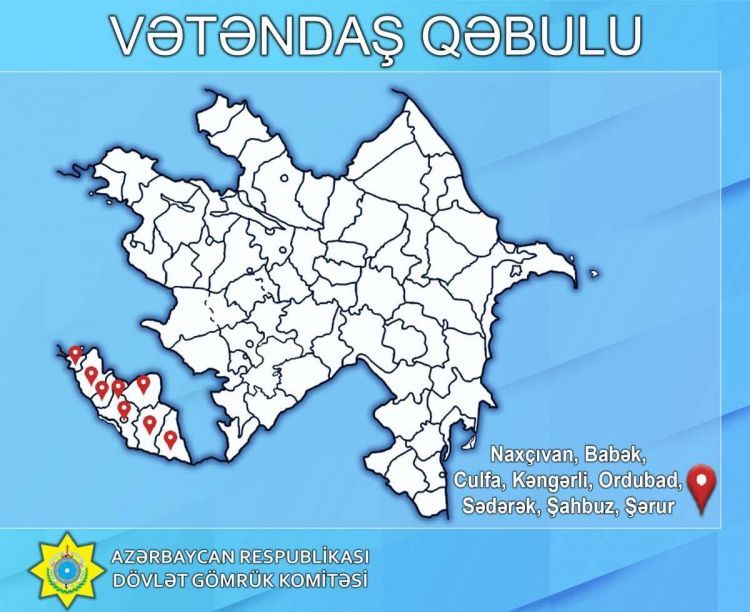 Şahin Bağırovun Naxçıvanda vətəndaş qəbulunun vaxtı dəyişib