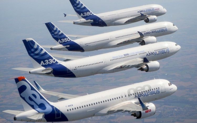 "Airbus" sifarişləri iyul ayında 29 dəfə azalıb
