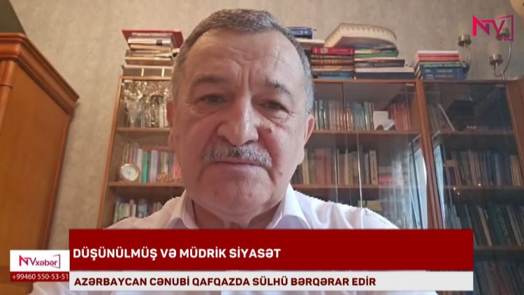 AZƏRBAYCAN CƏNUBİ QAFQAZDA SÜLHÜ BƏRQƏRAR EDİR<font color=red> - VİDEO</font>