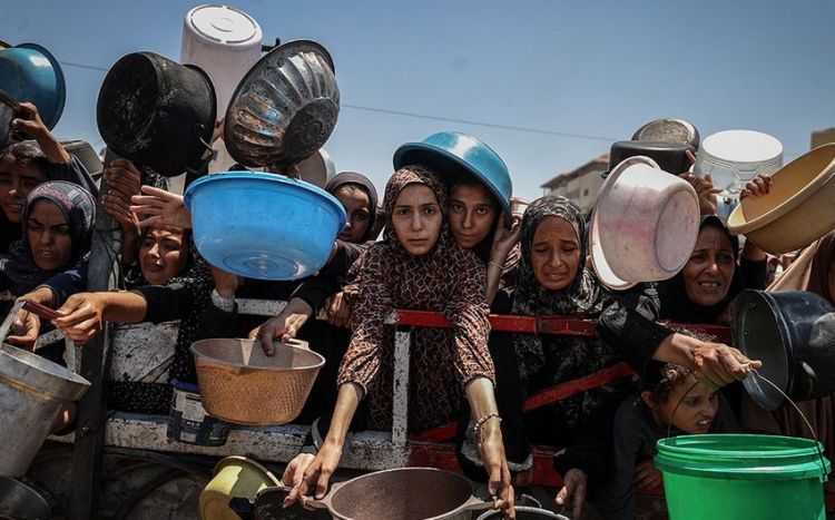 Qəzzada aclıqdan ölənlərin sayı 217-yə yüksəlib