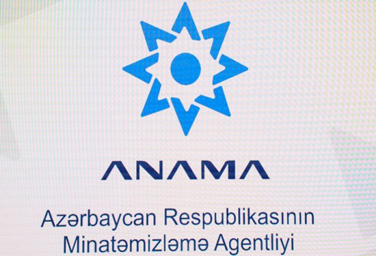 ANAMA: Ötən həftə 1504 hektar ərazi mina və partlamamış hərbi sursatdan təmizlənib