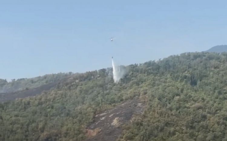 Xocavənd, Ağdərə və Zəngilanda yanğın baş verib, helikopterlər cəlb olunub
