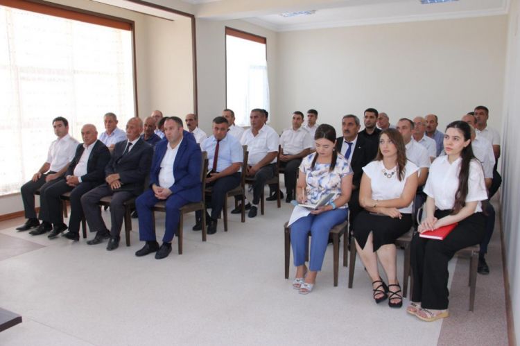 Babək rayonunda yaşıllıqların mühafizəsi ilə bağlı bələdiyyələrlə birgə tədbir keçirilib<font color=red> - FOTOLAR</font>