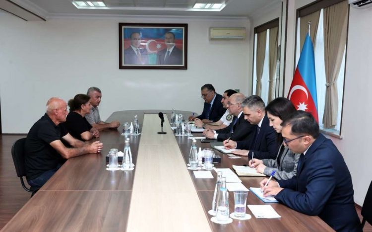 Şahin Bağırov Naxçıvan şəhərində vətəndaşları qəbul edib