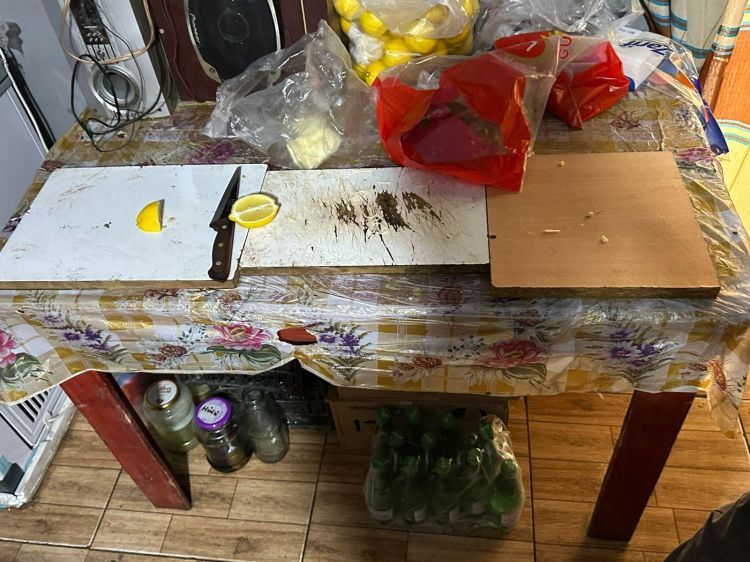 Culfada kafedə ciddi nöqsanlar aşkarlanıb, fəaliyyəti məhdudlaşdırılıb<font color=red> - FOTOLAR</font>