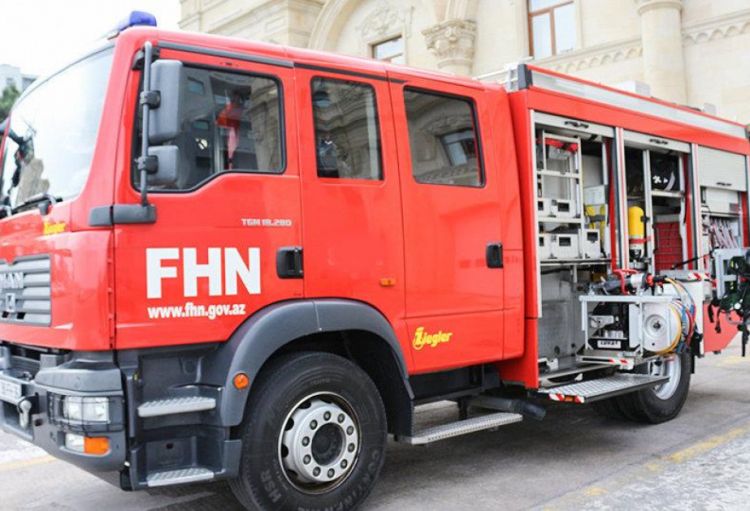 Dövlət Sərhəd Xidməti Aparatının inzibati binasında yanğın olub