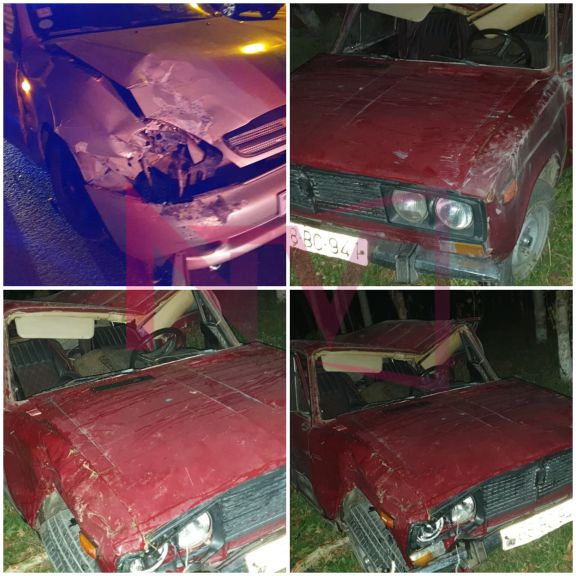 Naxçıvan şəhərində baş verən qəzada bir nəfər xəsarət alıb