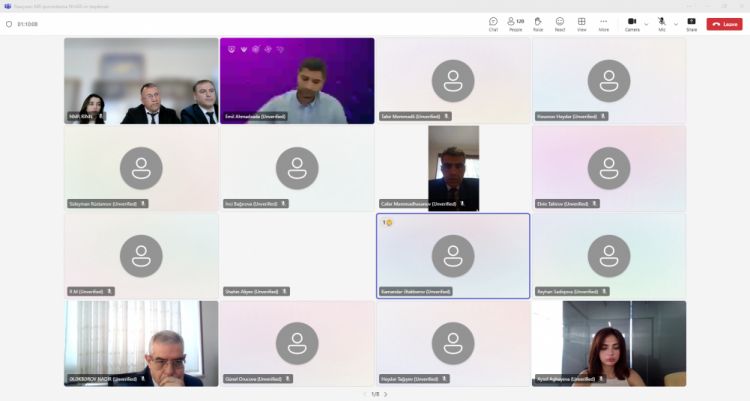 NHAİS-in Naxçıvanda tətbiqinə dair təlim keçirilib<font color=red> - FOTOLAR</font>