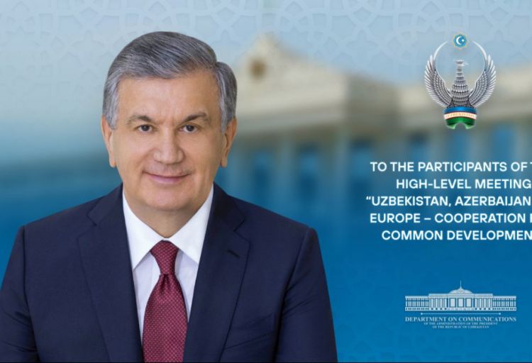 Şavkat Mirziyoyev: Azərbaycan Mərkəzi Asiya ilə Avropanı birləşdirən strateji körpü rolunu oynayır