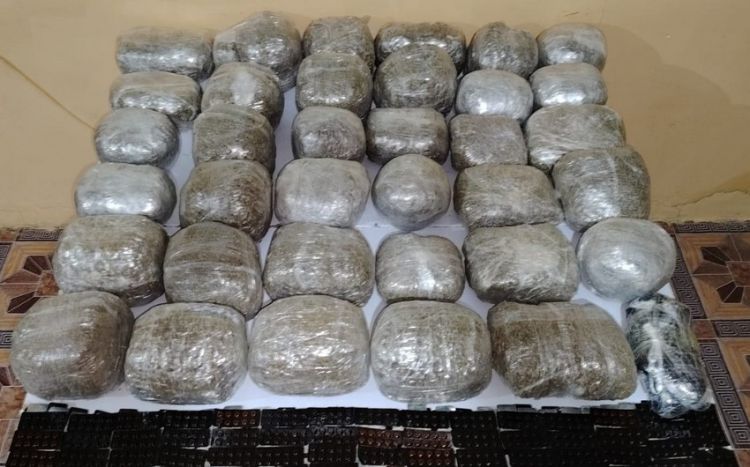 İrandan Azərbaycana 40 kq narkotik keçirilməsinin qarşısı alınıb