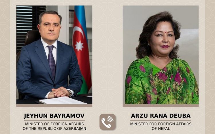 Azərbaycan və Nepal XİN başçıları müxtəlif sahələrdə əməkdaşlığı müzakirə edib