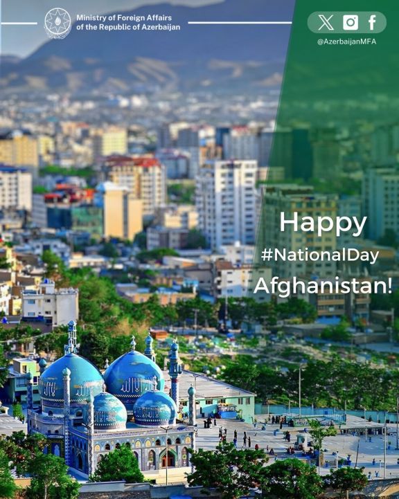 Azərbaycan XİN Əfqanıstanı Müstəqillik Günü münasibətilə təbrik edib