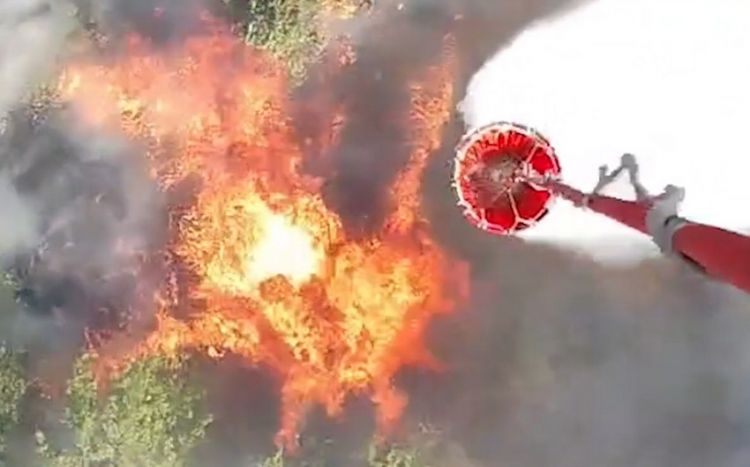 Ağdarədə dağlıq ərazidəki yanğın söndürülüb