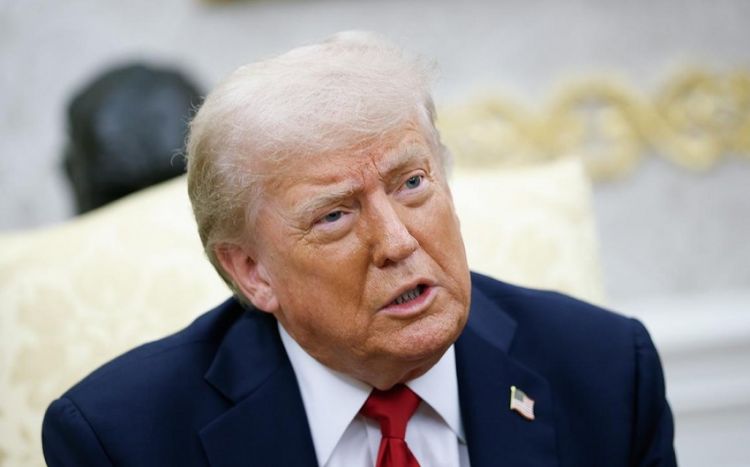 Tramp: Ukraynanın cəsarəti çoxlarını ruhlandırır Tramp: Ukraynanın cəsarəti çoxlarını ruhlandırır