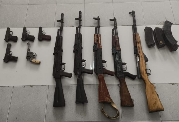 Qanunsuz saxlanılan silah-sursatın aşkarlanması istiqamətində tədbirlər davam etdirilir